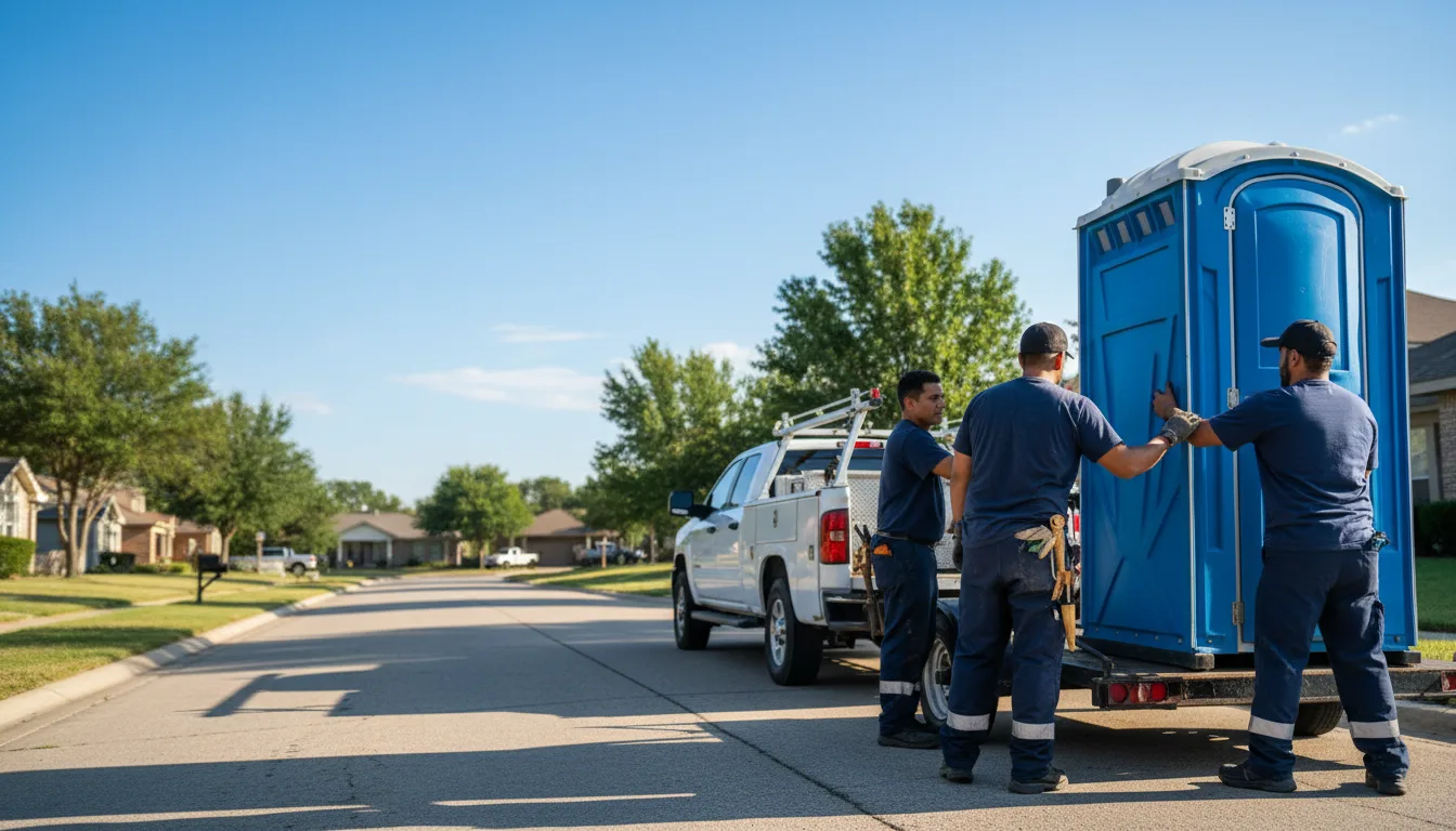 Portable Toilet Rental in De Leon, TX near me